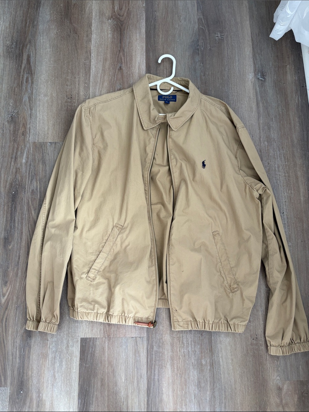 Polo Ralph Lauren Men’s Khaki Bomber Jacket